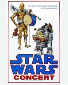 Star Wars Konzert Poster Japanische Ausgabe L574 - Bild 1 von 8