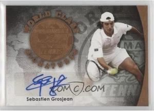 2015 Leaf Ultimate World Class Bronze AUTO Sebastien Grosjean - Picture 1 of 1