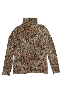 Lands' End Girls Gold Turtleneck Sweater 16 - Picture 1 of 2