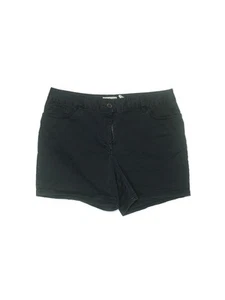 Covington Outlet Women Black Khaki Shorts 14 - Picture 1 of 2