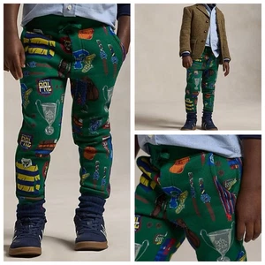 POLO RALPH LAUREN AUTHENTIC BOYS BRAND NEW ORIGINAL JOGGER PANTS Size 2T, NWT - Picture 1 of 13