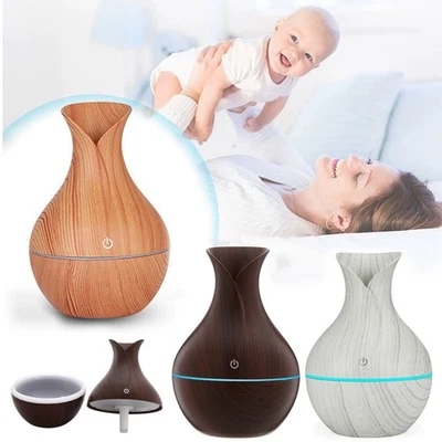 Vase Humidifier Essential Oil Diffuser Ultrasonic Aromatherapy Air Purifie - Image 1 of 4