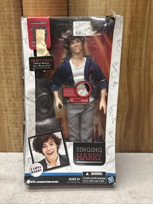 Muñeca One Direction Harry Styles Singing Harry 12" 1D Hasbro 2011 *NECESITA BATERÍA Foto 1 de 4