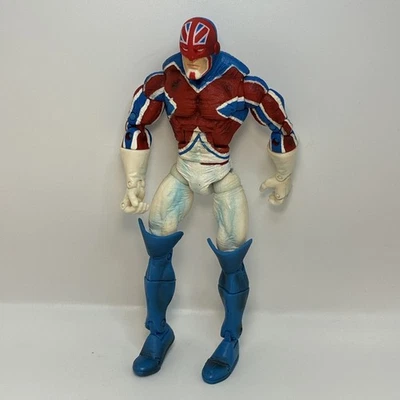 Figura de acción Marvel Legends CAPITÁN BRITTAIN 6" hombre gigante BAF onda ToyBiz 2006 Foto 1 de 4