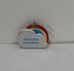 Ariana Grande Cloud Rainbow Christmas Holiday Ornament Plastic - Picture 1 of 3
