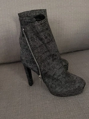 Guess Mujer Dejah3 Plateado Multi Tela Talla 7M Totalmente Nuevo Foto 1 de 4