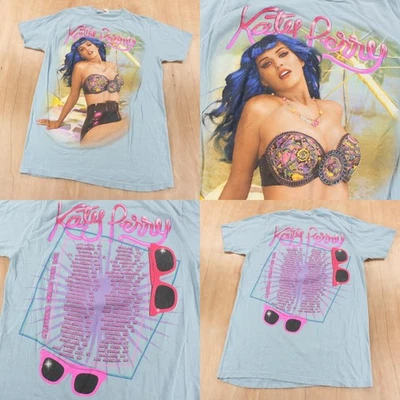 KATY PERRY California Dreams 2011 Tour Concierto Camiseta PEQUEÑA Etiqueta Y2k Pop Foto 1 de 4
