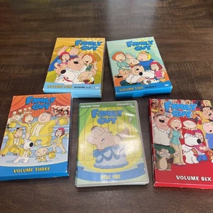 Family Guy DVD Lot Volumes 1-4 & 6 Preowned 16 Total DVDs - Picture 1 of 7