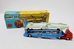 CORGI MAJOR TOYS Nº 1105 TRACTOR CAMA Y TRANSPORTADOR CARRIMORE - Imagen 1 de 16