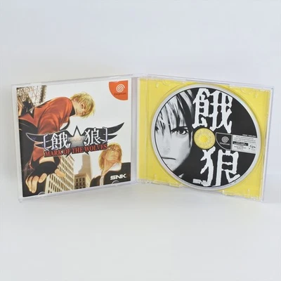 GAROU Mark of The Wolves Yellow Dreamcast Sega 1052 dc - Image 1 of 4