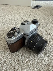 Asahi Pentax K1000 SE 35mm SLR Brown 50mm 1:2 Lens - Picture 1 of 8