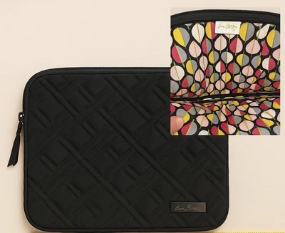 Vera Bradley Iconic Tablet Sleeve in Classic Black Microfiber - Image 1 of 4