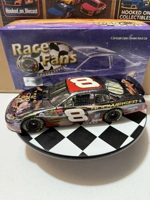Dale Earnhardt Jr. #8 Budweiser Staind Color Cromo 2003 1/24 Nascar Diecast Foto 1 de 4