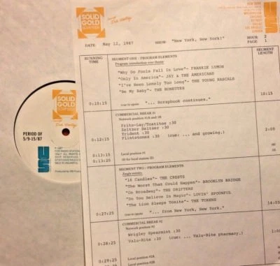 RADIO SHOW: 5/12/87 NEW YORK! BROOKLYN BRIDGE, BLUES MAGOOS, VANILLA FUDGE, DION - Image 1 of 2