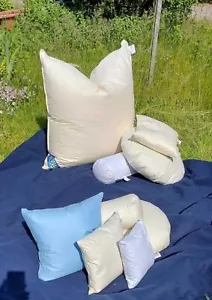 Füllkissen mit sächsischen Gänsedaunen und Federn Innenkissen in versch. Größen - Bild 1 von 6