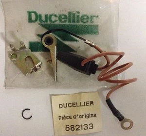 Jeu contacts, vis platinées, rupteur 582133 DUCELLIER - Citroën Peugeot Talbot - Picture 1 of 2