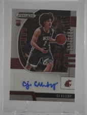 2020-21 Panini Prizm Draft Picks Prospect CJ Elleby #PA-CJ Rookie Auto