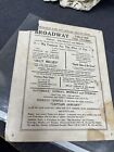 1936 Broadway Theater Cape Girardeau Schedule Shirley Temple On Reverse 8”x10”
