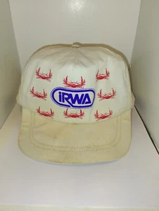 Vintage 80's Irwa Crab Hat Trucker - Picture 1 of 4