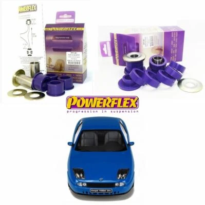 Kit Silent Block Boccole Bracci Anteriori Powerflex Fiat Coupè 1.8 2.0 16V 20V - Immagine 1 di 4