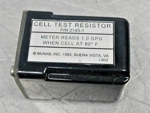 MACNAB CELL TEST RESISTOR 2143-1 METER READS 1.0 GPG - Picture 1 of 2