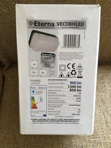 Eterna Paratia LED 12W Base Nera Diffusore Opale - Foto 1 di 9
