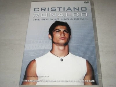 CRISTIANO RONALDO THE BOY WHO HAD A DREAM DVD R4 AS NEW - image 1 of 2