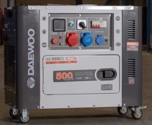 Not-Stromaggregat Daewoo DDAE 10500 DSE-3G Stromgenerator Diesel 16/32A 230/400V - Bild 1 von 17