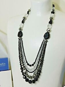 Beautiful Glamourous Lia Sophia "FRONT ROW" Chunky Necklace, NWOT