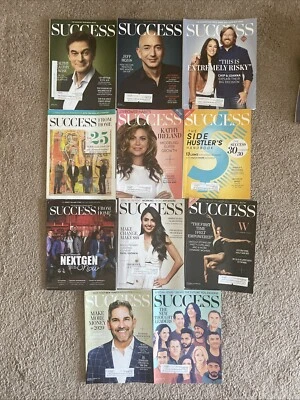Lot Of 11- Success Magazine - 2018 / 2019 Foto 1 de 4