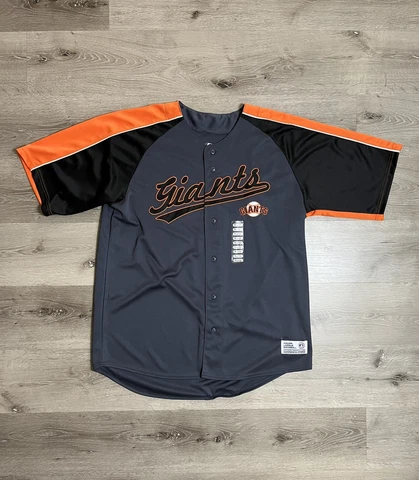 San Francisco Giants Jersey sz XL Black True Fan Brand Stitched MLB Mens Cover