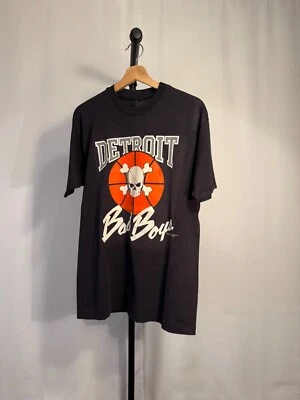 Vintage 1988 Detroit Pistons Bad boys T-Shirt Large Made in USA 20x27 - Image 1 of 3