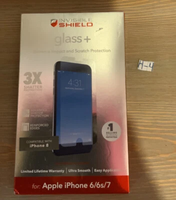 🌎 ZAGG Invisible Shield Glass Screen Protector (Apple iPhone 6/6s/7) ‼️ - Image 1 of 2