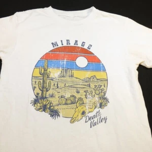 DEATH VALLEY MIRAGE DESERT NATIONAL PARK NPS TEE T SHIRT Mens S White - Picture 1 of 2
