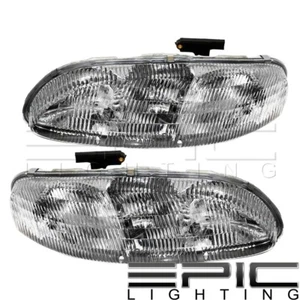 1995-2001 CHEVROLET LUMINA MONTE CARLO Headlights - Left Right Sides Pair - Picture 1 of 2