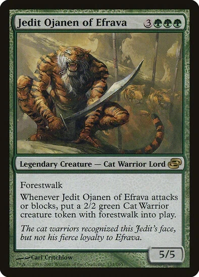 JEDIT OJANEN OF EFRAVA (PLC) Planar Chaos - MTG - MP - Image 1 of 1