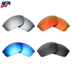 2Pcs hdhut Sunglass Lens Replacements For-Oakley Flak Jacket - Combo Pack - Picture 1 of 15