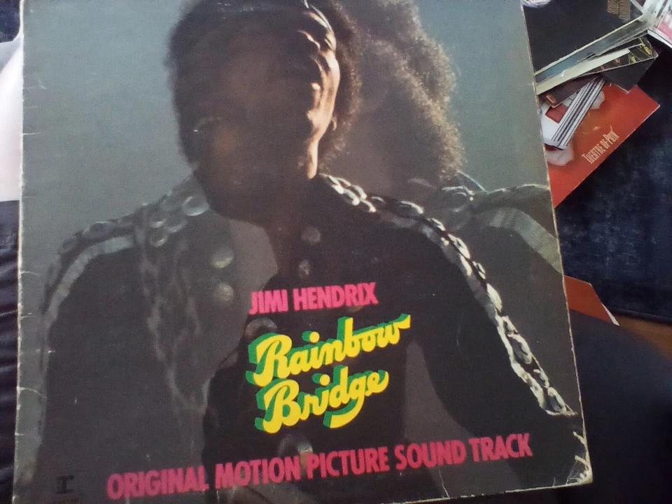 Jimi Hendrix Rainbow Bridge 1971 LP Vinyl Album Reprise Records scratches cover - Image 1 of 3