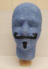 Decorated Polystyrene Head covered in beads For Headphones Wigs Or Glasses