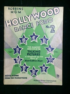 Hollywood Dance Folio #2 :: Antik / Vintage Noten von Filmliedern :: 1930 - Bild 1 von 5