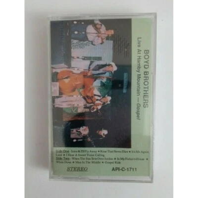 Boyd Brothers Live At Hamby Mountain Cassette New Sealed - Image 1 of 2