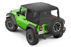 Mastertop Ultimate Summer Combo Tops In Mastertwill Fabric For 7-18 Jeep Jk