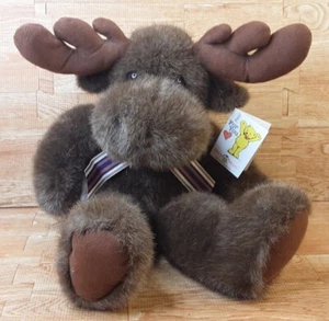 Rumford Moose 16" Mary Meyer 1994 Stuffed Plush Animal - Picture 1 of 11