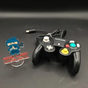 Nintendo GameCube Controller Nero DOL-003 OEM Ufficiale Autentico Giappone Testato - Foto 1 di 8
