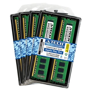 64GB KIT 8X 8GB PC3-10600 1333 MHZ ECC UNBUFFERED APPLE Mac Pro MEMORY RAM - Picture 1 of 5