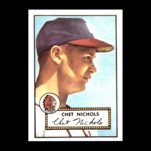 Chet Nichols 1983 Topps 1952 Reprint Series Rookie Boston Braves #288 NM GREAT!