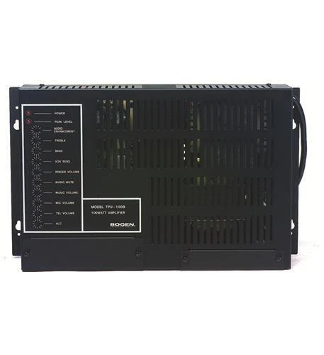 Bogen TPU100B 100W Wall Mounted Telephone Paging Amplifier w RCA Jack Input - Image 1 of 3