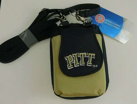 Pitt Panthers Purse Plus Touch Phone ID Wallet Charm 14 Gift Bag NCAA Cover