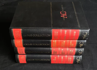Paquete de 4 libros de tapa dura Agatha Christie Crime Collection años 70 Foto 1 de 4