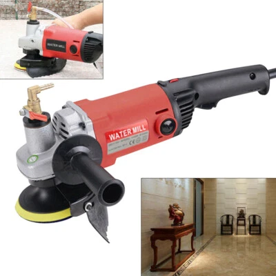 1400W Nass-Steinschleifer Schleifmaschine Naßpolierer Granit Marmor Polierer Neu - Bild 1 von 4